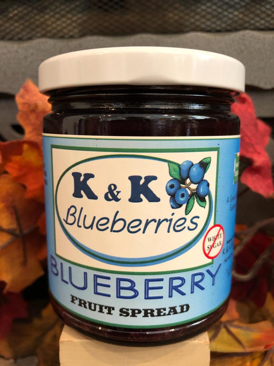 Blueberry Fruit Spread Jar