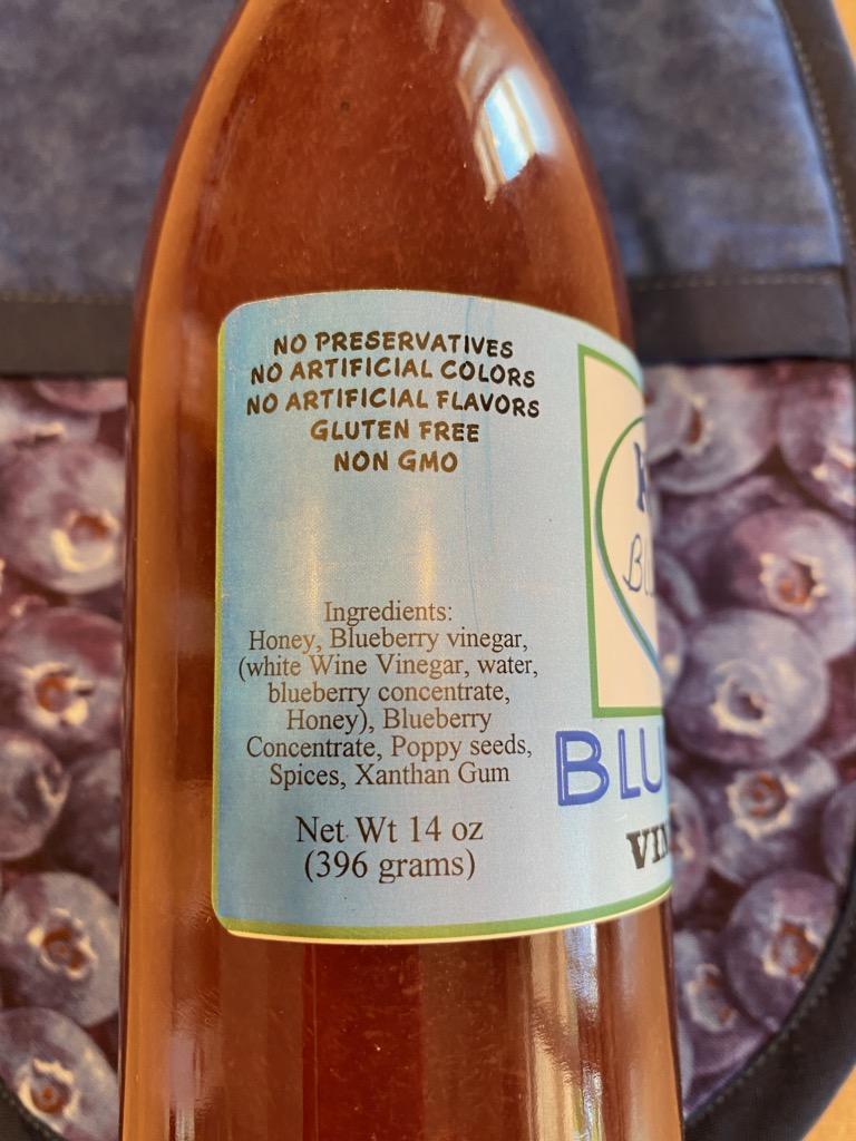 Blueberry Vinaigrette ingredients